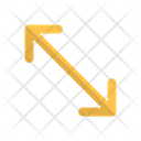پیش‌نمایش فایل arrow-resize-diagonal-6822797 از پک فلش‌ها