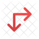 پیش‌نمایش فایل arrows-right-down-6822816 از پک فلش‌ها