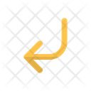 پیش‌نمایش فایل corner-down-left-6822825 از پک فلش‌ها