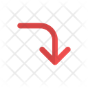 پیش‌نمایش فایل corner-right-down-6822829 از پک فلش‌ها
