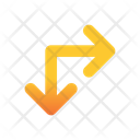 پیش‌نمایش فایل arrows-right-down-7480091 از پک فلش‌ها