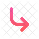 پیش‌نمایش فایل corner-down-right-7480101 از پک فلش‌ها