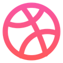 پیش‌نمایش فایل dribbble-7515629 از پک رسانه‌های اجتماعی