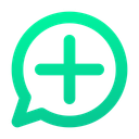 پیش‌نمایش فایل whatsapp-new-chat-7515905 از پک رسانه‌های اجتماعی