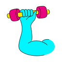 پیش‌نمایش فایل dumbell-9581619 از پک تمرین و ورزش