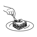 پیش‌نمایش فایل lasagna-9833187 از پک غذاها