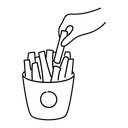 پیش‌نمایش فایل potato-fries-9833194 از پک غذاها