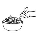 پیش‌نمایش فایل salad-9833202 از پک غذاها