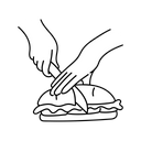 پیش‌نمایش فایل sandwich-9833203 از پک غذاها