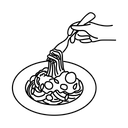 پیش‌نمایش فایل spaghetti-9833206 از پک غذاها