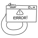پیش‌نمایش فایل error-alert-10130206 از پک رابط کاربری