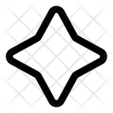 پیش‌نمایش فایل four-pointed-star-10726073 از پک اشکال هندسی