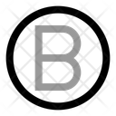 پیش‌نمایش فایل circle-b-letter-11050988 از پک عدد و حروف