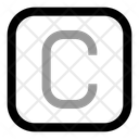 پیش‌نمایش فایل square-c-letter-11051050 از پک عدد و حروف