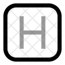 پیش‌نمایش فایل square-h-letter-11051058 از پک عدد و حروف