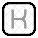 پیش‌نمایش فایل square-k-letter-11051061 از پک عدد و حروف