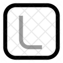 پیش‌نمایش فایل square-l-letter-11051062 از پک عدد و حروف