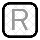 پیش‌نمایش فایل square-r-letter-11051070 از پک عدد و حروف