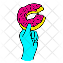 پیش‌نمایش فایل vibrant-donut-9848217 از پک غذاها