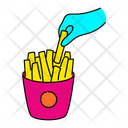 پیش‌نمایش فایل vibrant-potato-fries-9848236 از پک غذاها