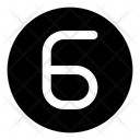 پیش‌نمایش فایل circle-six-12860615 از پک عدد و حروف