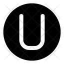 پیش‌نمایش فایل circle-u-letter-12860619 از پک عدد و حروف