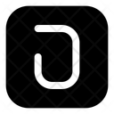 پیش‌نمایش فایل square-j-letter-12860663 از پک عدد و حروف