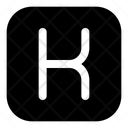 پیش‌نمایش فایل square-k-letter-12860664 از پک عدد و حروف