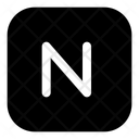 پیش‌نمایش فایل square-n-letter-12860667 از پک عدد و حروف