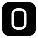پیش‌نمایش فایل square-o-letter-12860669 از پک عدد و حروف