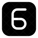 پیش‌نمایش فایل square-six-12860676 از پک عدد و حروف