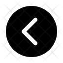 پیش‌نمایش فایل chevron-left-1643570 از پک آیکن رابط کاربری - گلیف