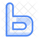 پیش‌نمایش فایل b-letter-13629599 از پک عدد و حروف