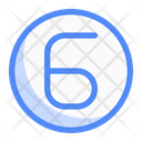 پیش‌نمایش فایل circle-six-13629652 از پک عدد و حروف