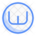 پیش‌نمایش فایل circle-w-letter-13629658 از پک عدد و حروف