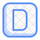 پیش‌نمایش فایل square-d-letter-13629691 از پک عدد و حروف