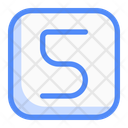 پیش‌نمایش فایل square-five-13629695 از پک عدد و حروف