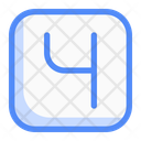 پیش‌نمایش فایل square-four-13629696 از پک عدد و حروف
