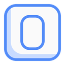 پیش‌نمایش فایل square-o-letter-13629706 از پک عدد و حروف