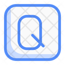 پیش‌نمایش فایل square-q-letter-13629709 از پک عدد و حروف