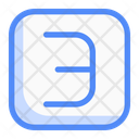 پیش‌نمایش فایل square-three-13629715 از پک عدد و حروف