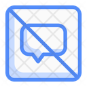 پیش‌نمایش فایل no-talk-13897896 از پک علامت و نماد