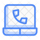 پیش‌نمایش فایل laptop-incoming-call-14078240 از پک ارتباطات شبکه