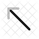 پیش‌نمایش فایل left-upper-arrow-1738576 از پک فلش