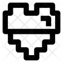 پیش‌نمایش فایل half-pixel-heart-15344116 از پک بازی