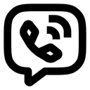 پیش‌نمایش فایل viber-17077523 از پک شبکه‌های اجتماعی و برند