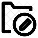 پیش‌نمایش فایل edit-folder-4617542 از پک رابط کاربری