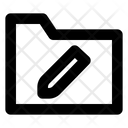 پیش‌نمایش فایل edit-folder-4617543 از پک رابط کاربری