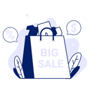 پیش‌نمایش فایل big-shopping-sale-8044288 از پک تجارت الکترونیک و فروشگاه آنلاین