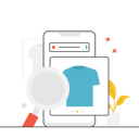 پیش‌نمایش فایل search-shopping-items-8044599 از پک تجارت الکترونیک و فروشگاه آنلاین